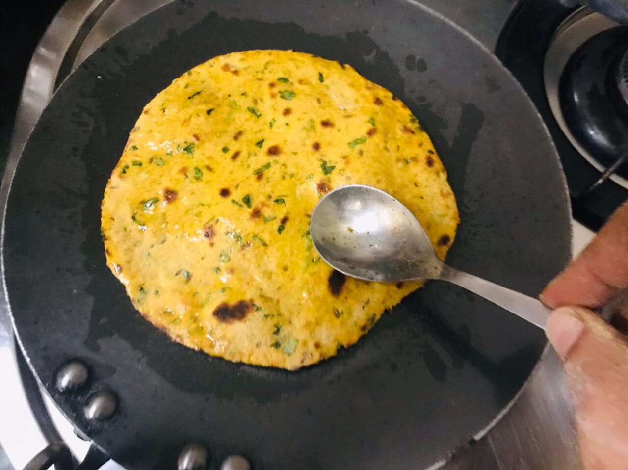 Gujarati Methi Thepla Recipe