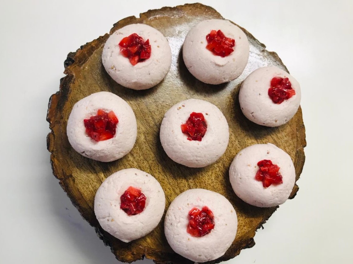 Strawberry Sandesh Recipe