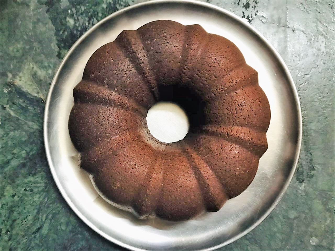 Eggless Chocolate Bundt Cake Recipe