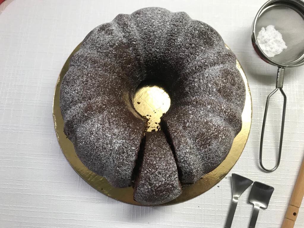 Eggless Chocolate Bundt Cake Recipe