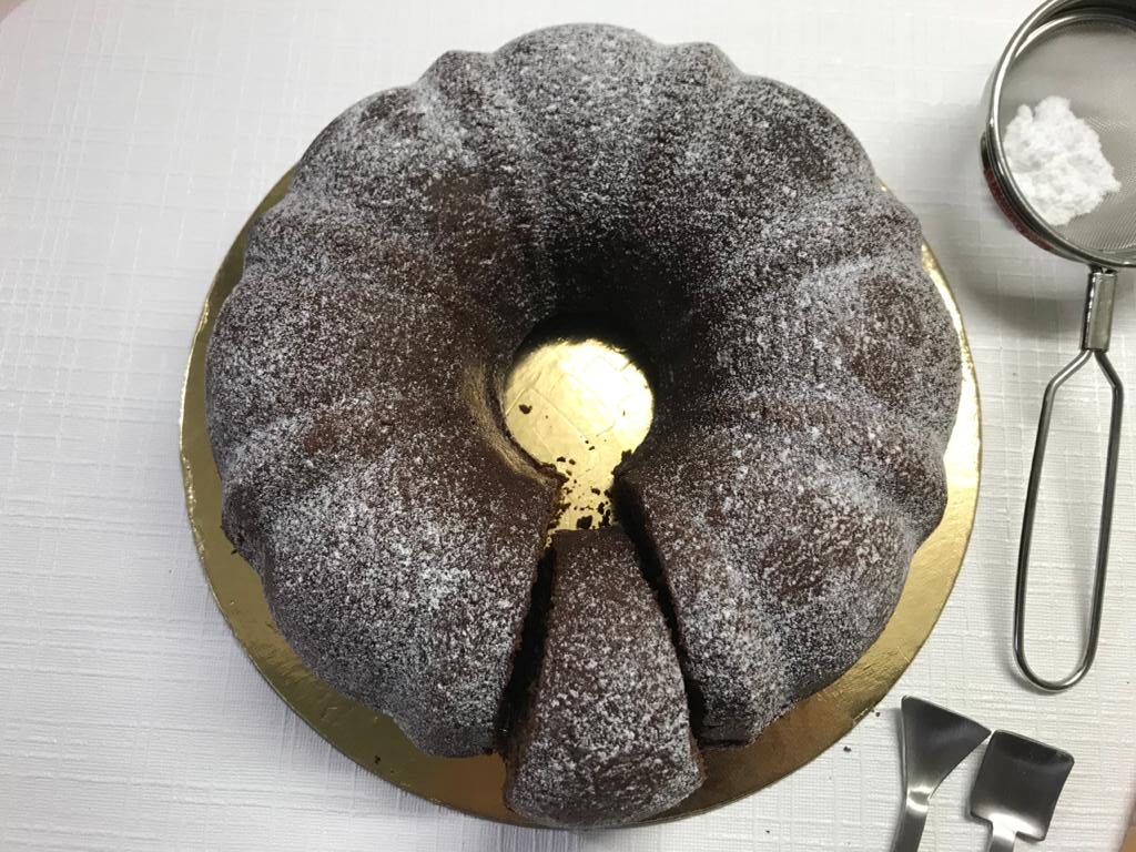 Eggless Chocolate Bundt Cake Recipe