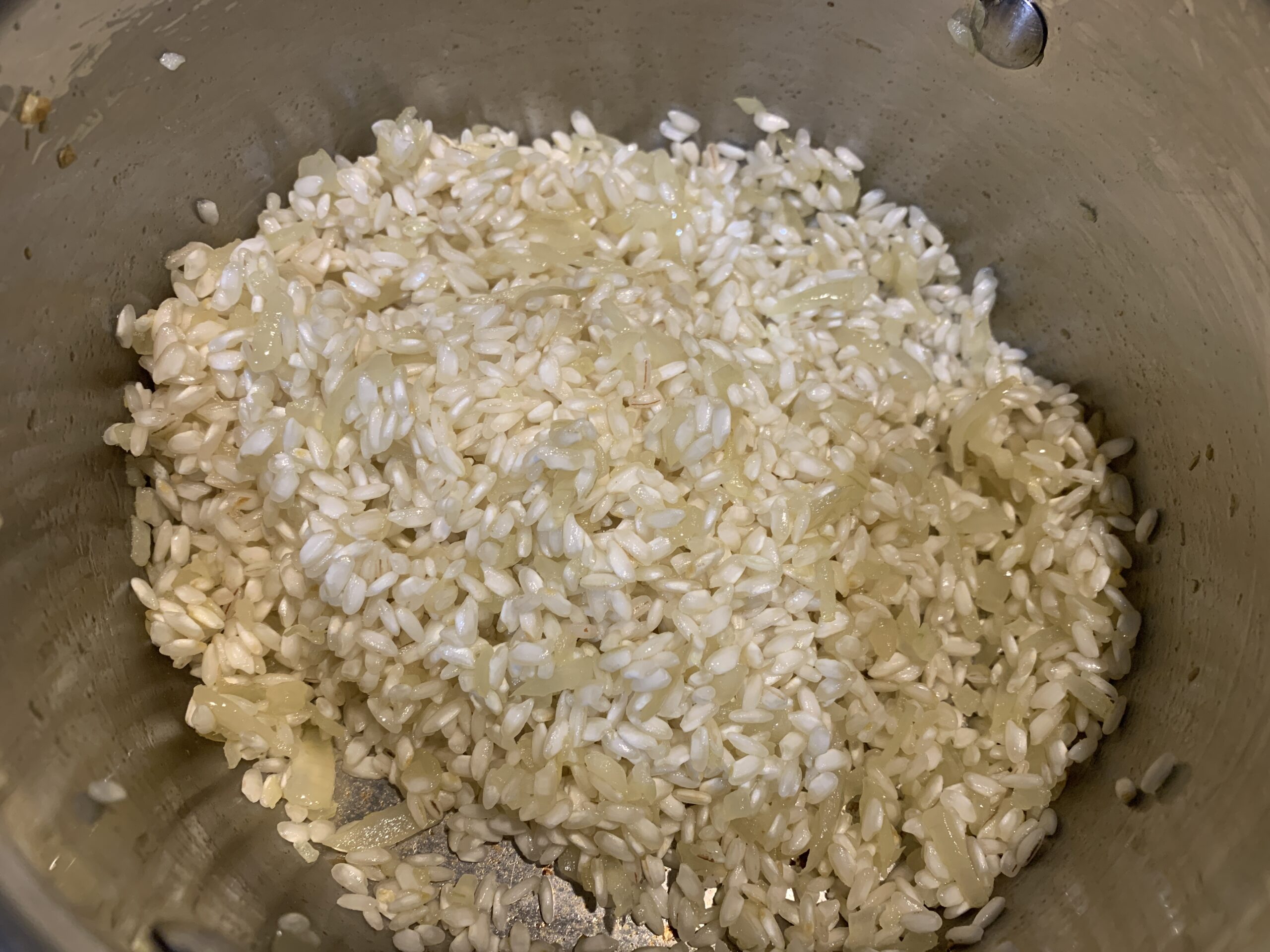 Mushroom Risotto with Parmesan Crisp Recipe (Risotto ai Funghi)