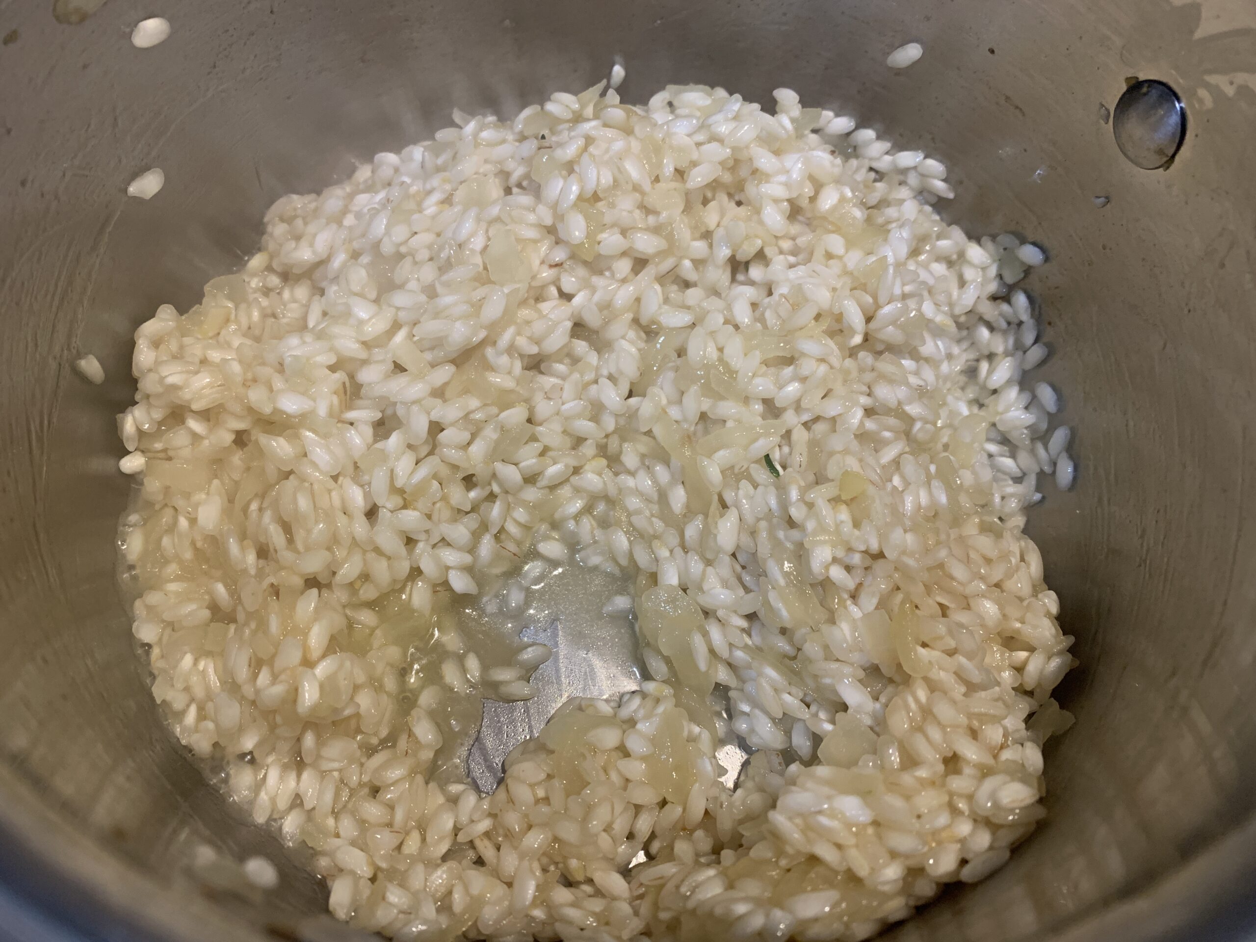 Mushroom Risotto with Parmesan Crisp Recipe (Risotto ai Funghi)