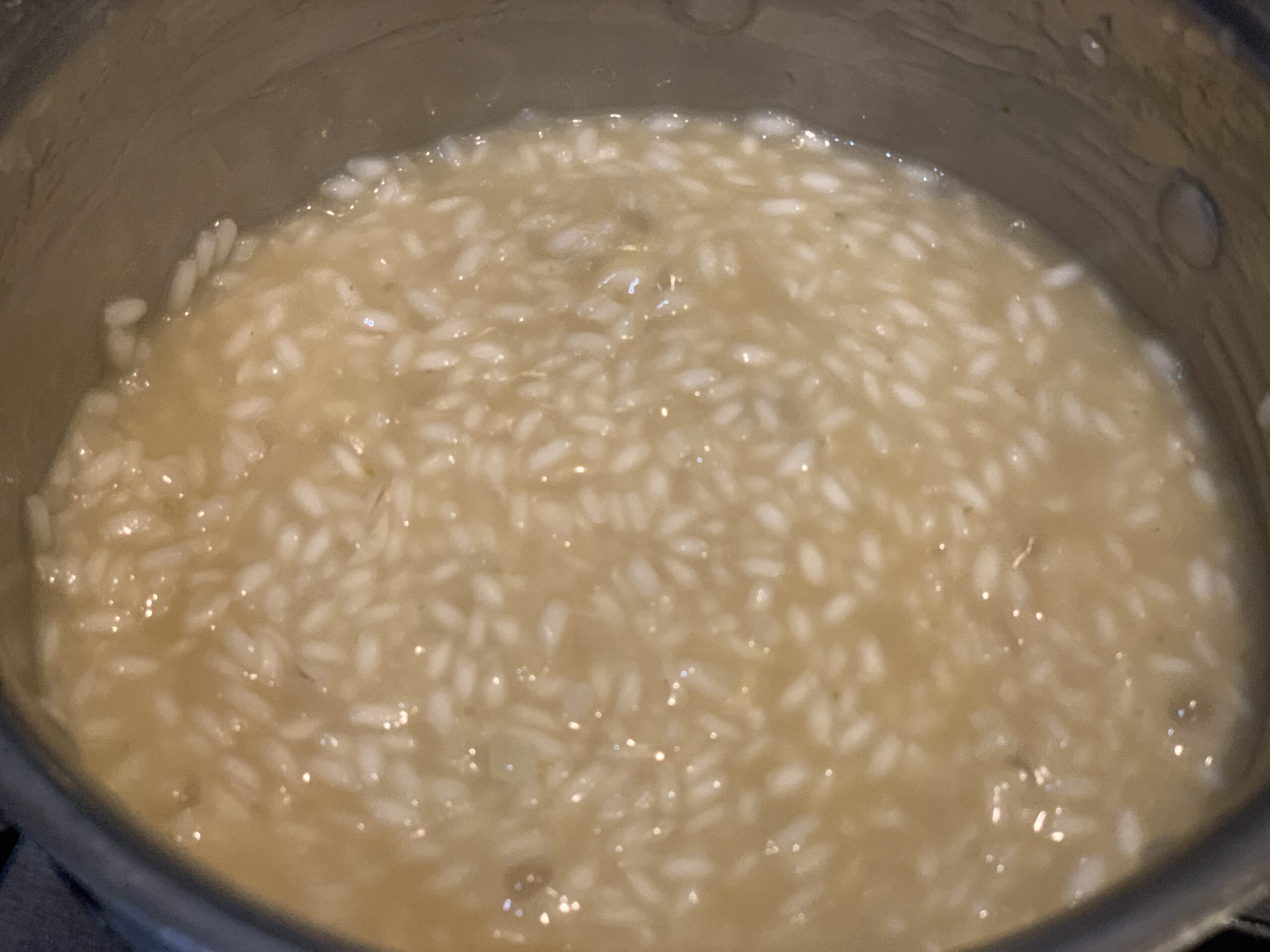 Mushroom Risotto with Parmesan Crisp Recipe (Risotto ai Funghi)