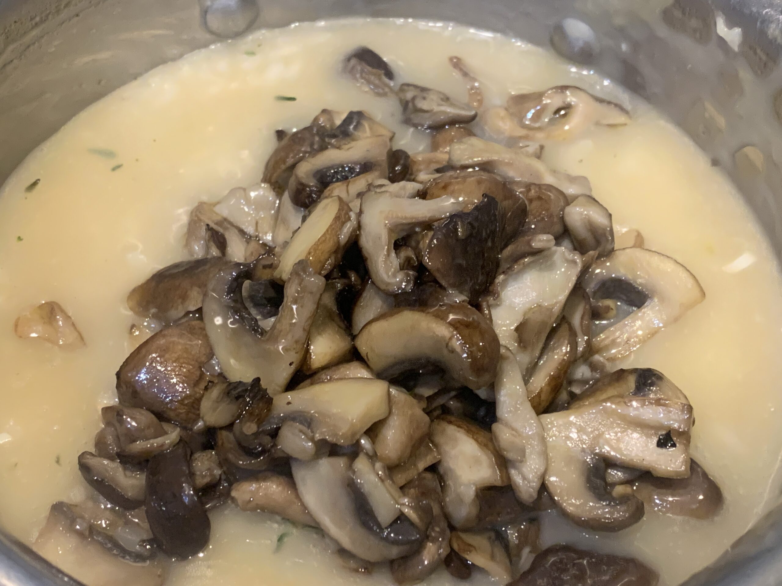 Mushroom Risotto with Parmesan Crisp Recipe (Risotto ai Funghi)