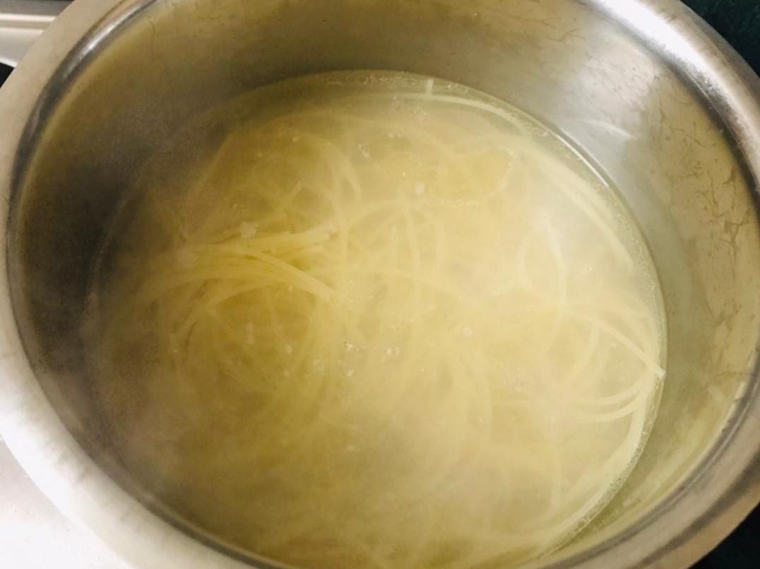 Vegetable Pesto Spaghetti Recipe