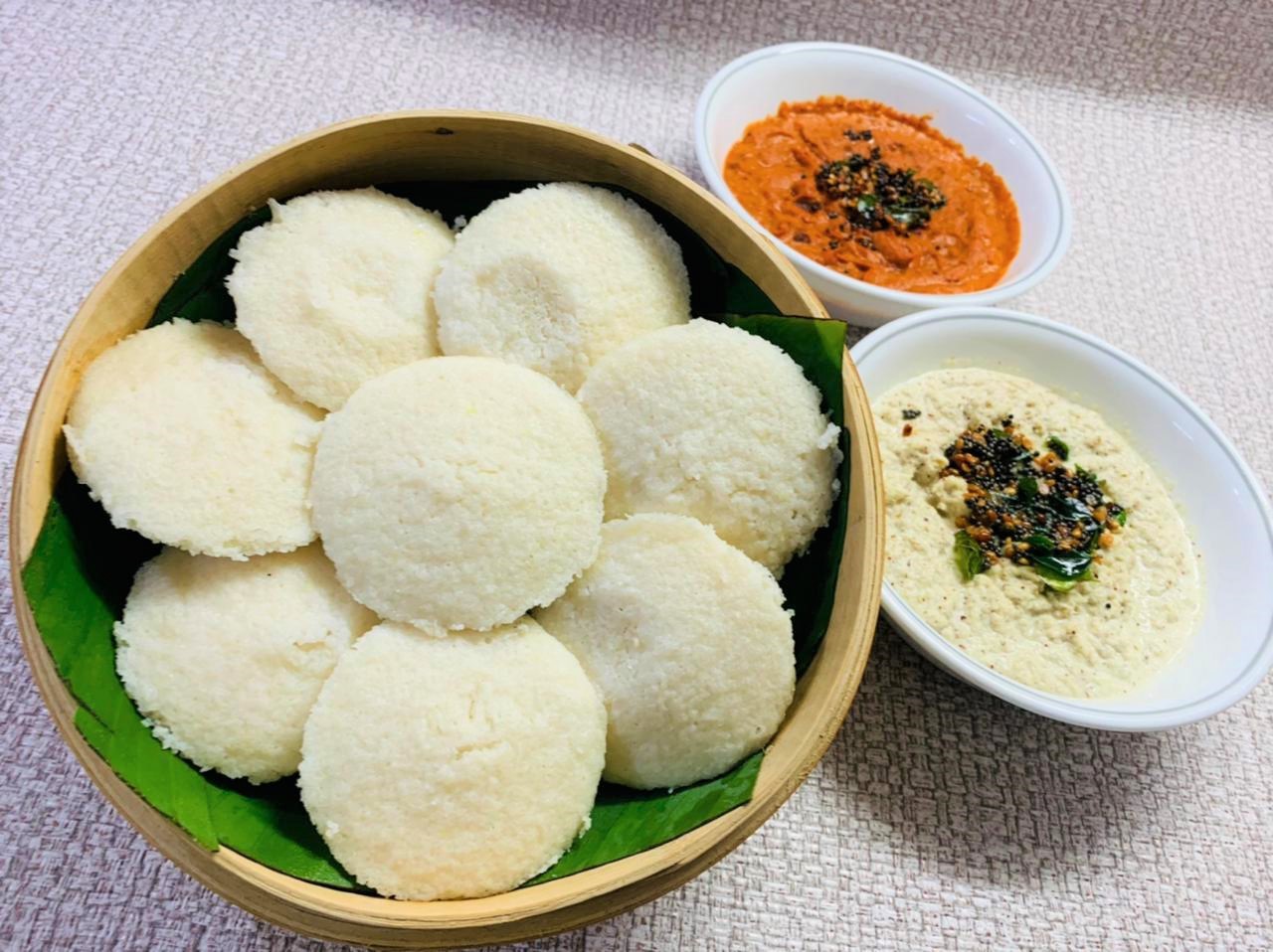 Idli Recipe (Rice Rava)