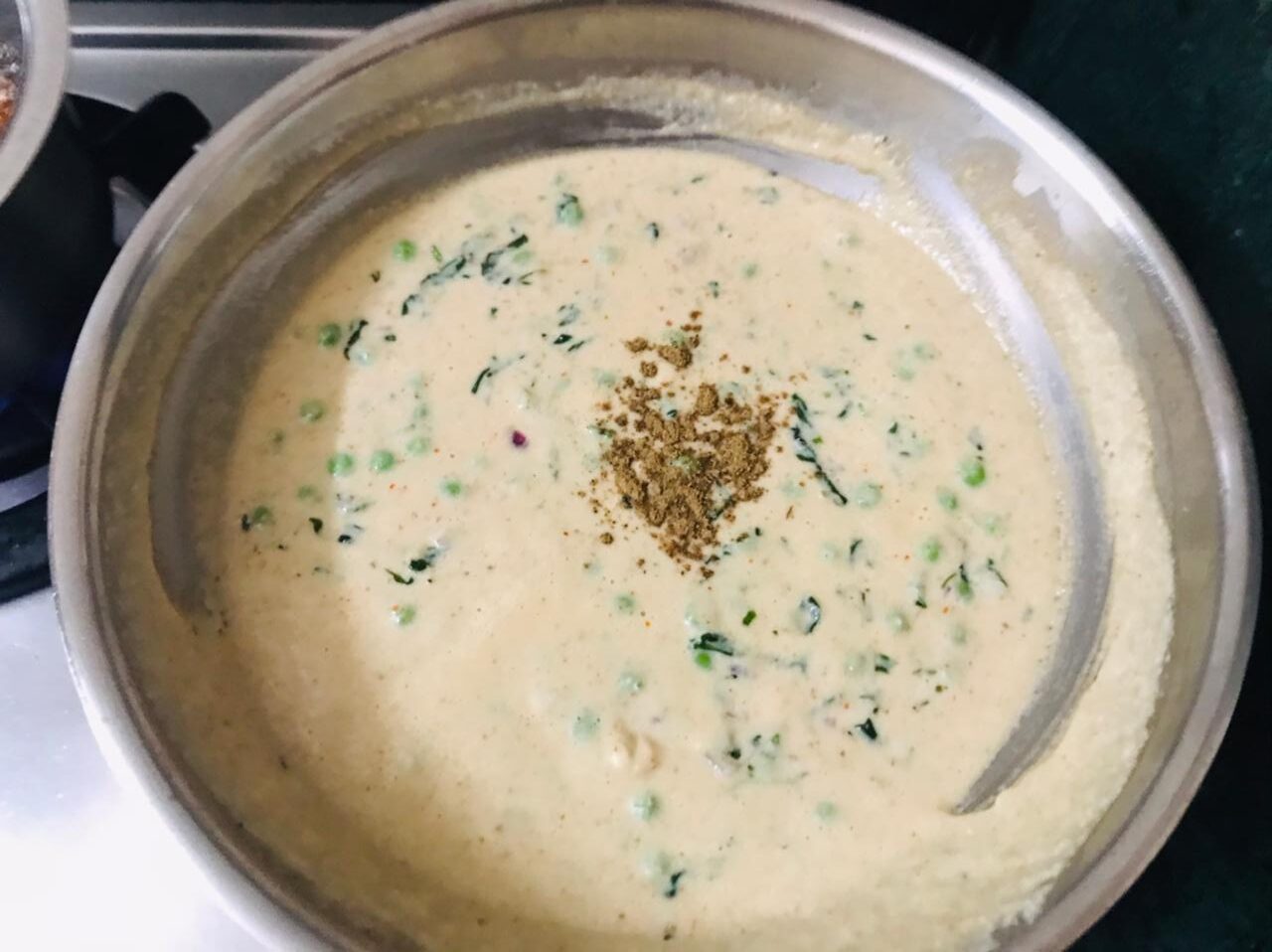 Methi Matar Malai Recipe