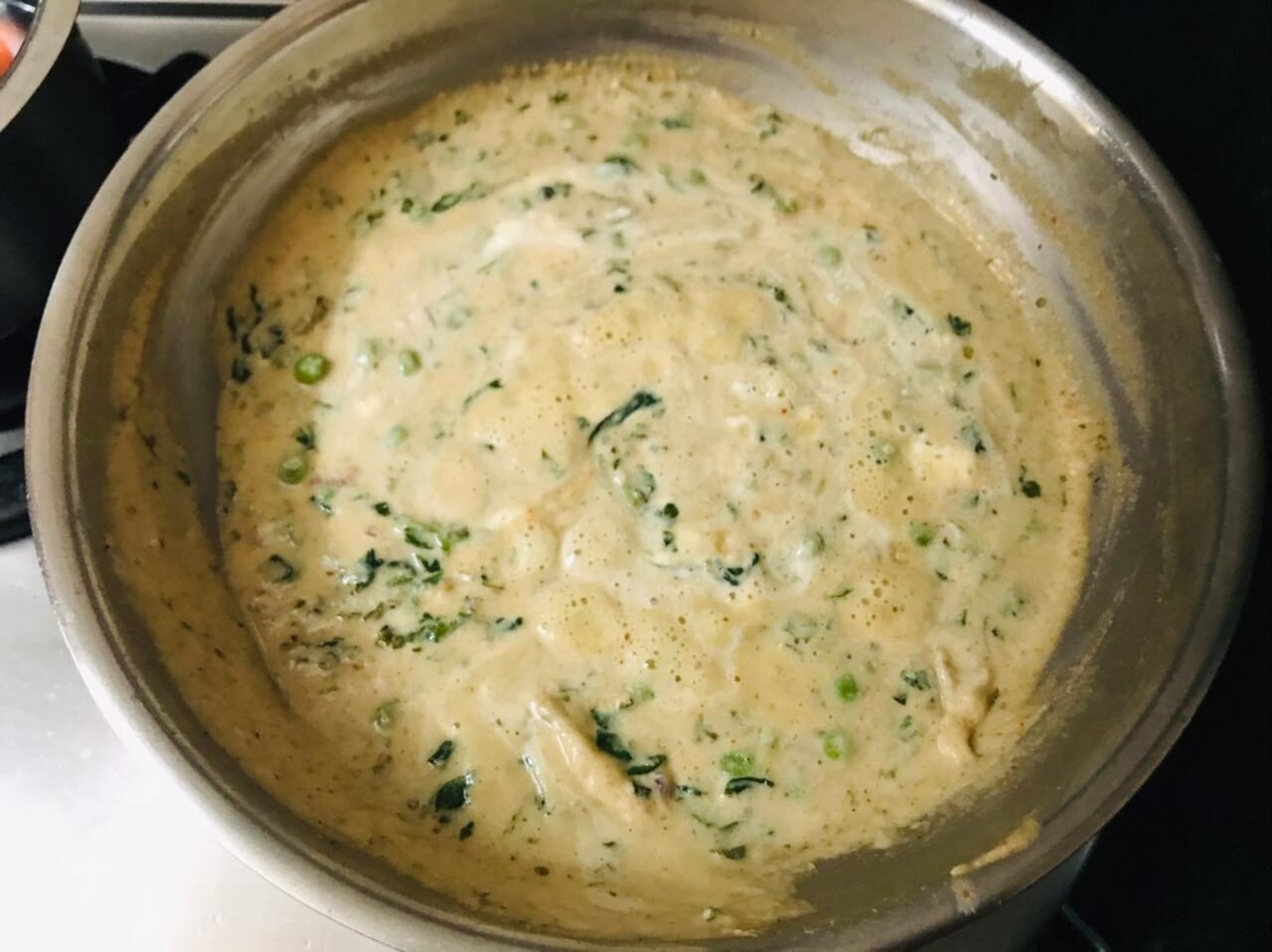 Methi Matar Malai Recipe