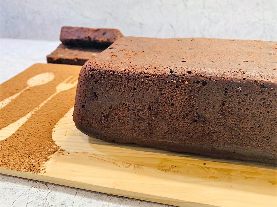 Eggless Banana Chocolate Loaf Recipe