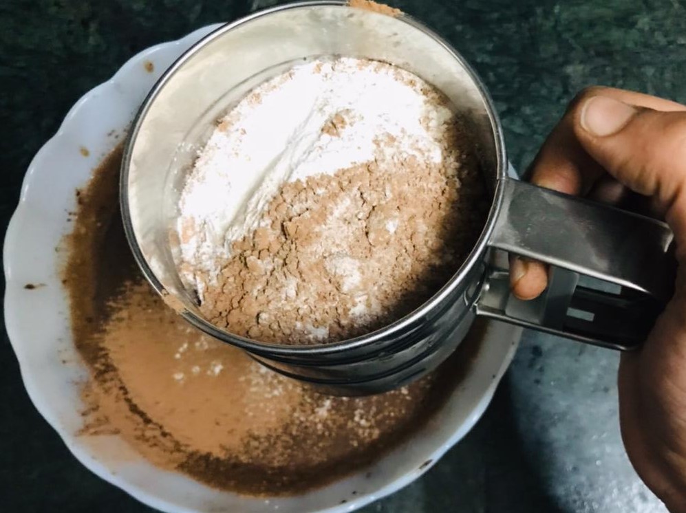 Eggless Banana Chocolate Loaf Recipe