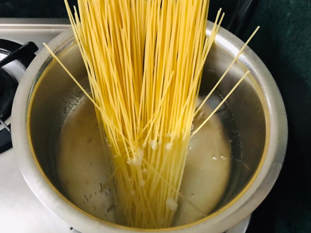 Vegetable Pesto Spaghetti Recipe