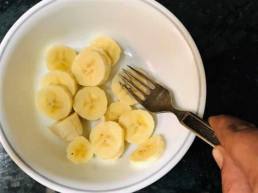 Eggless Banana Chocolate Loaf Recipe