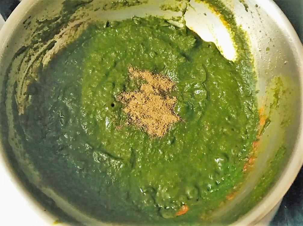 Bird’s Nest in Spinach Gravy Recipe