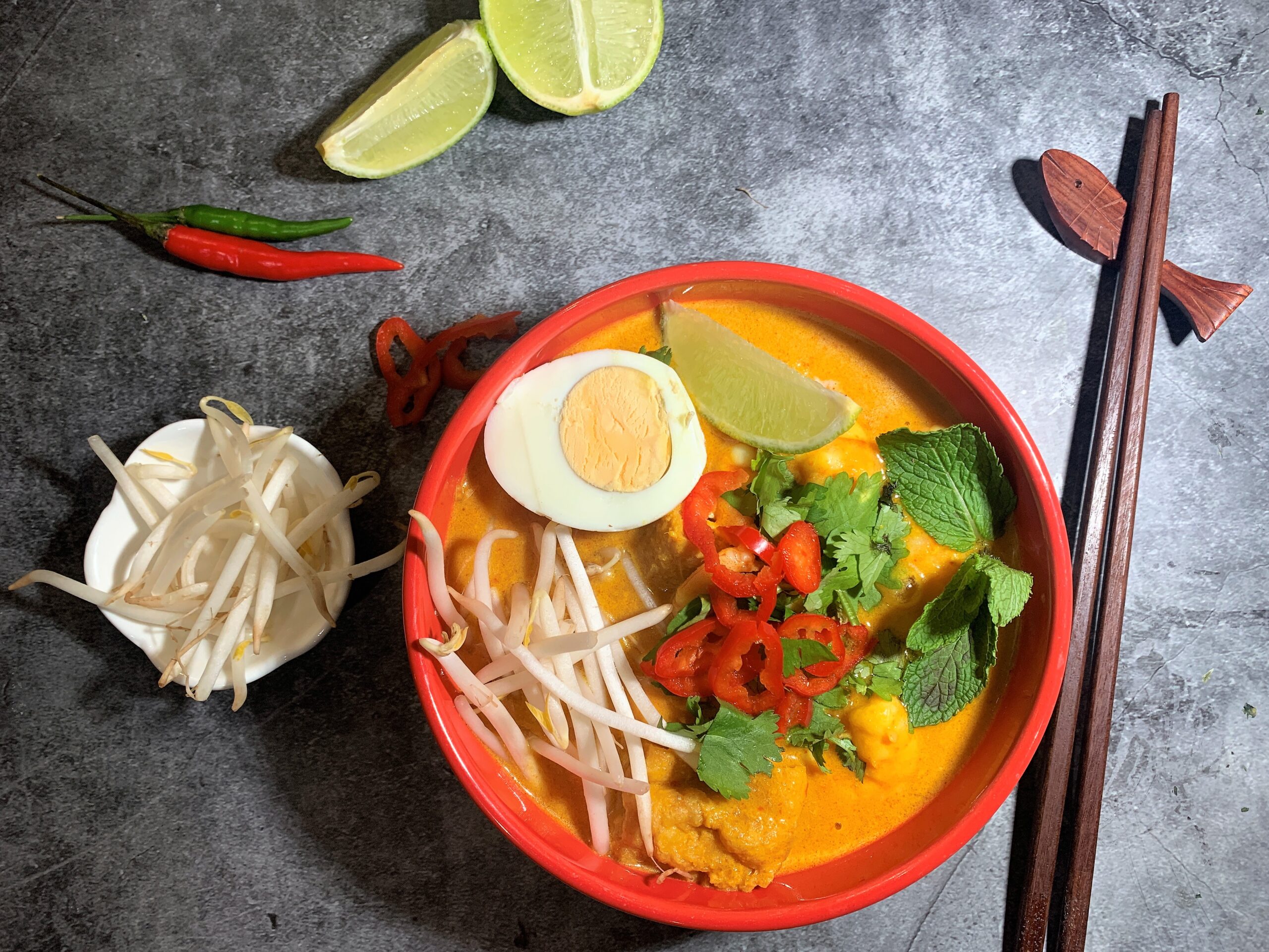 Singaporean Prawn Laksa Recipe