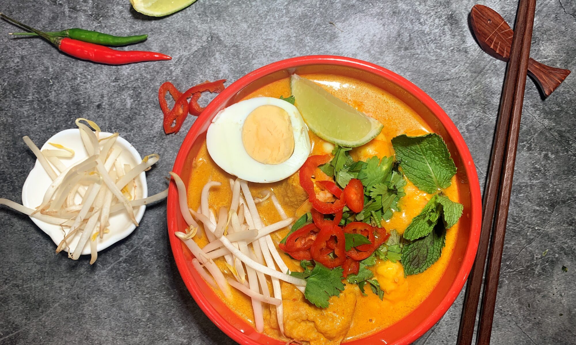 Singaporean Prawn Laksa Recipe