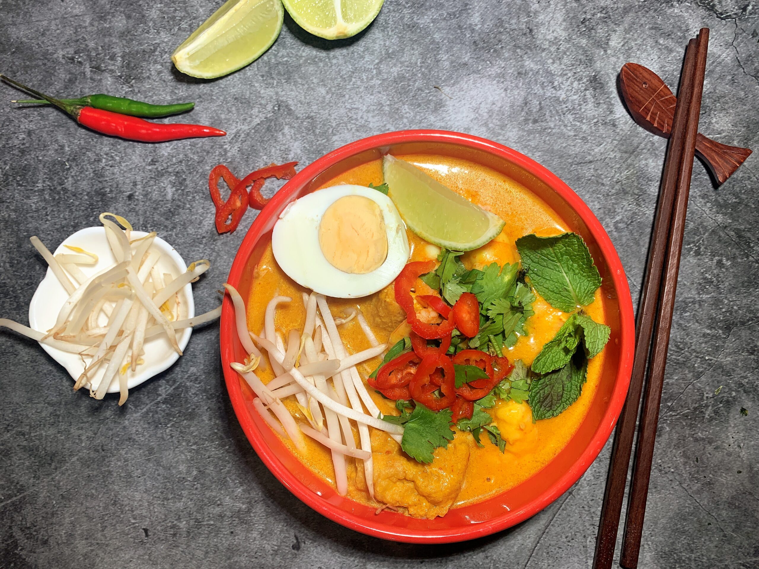 Singaporean Prawn Laksa Recipe