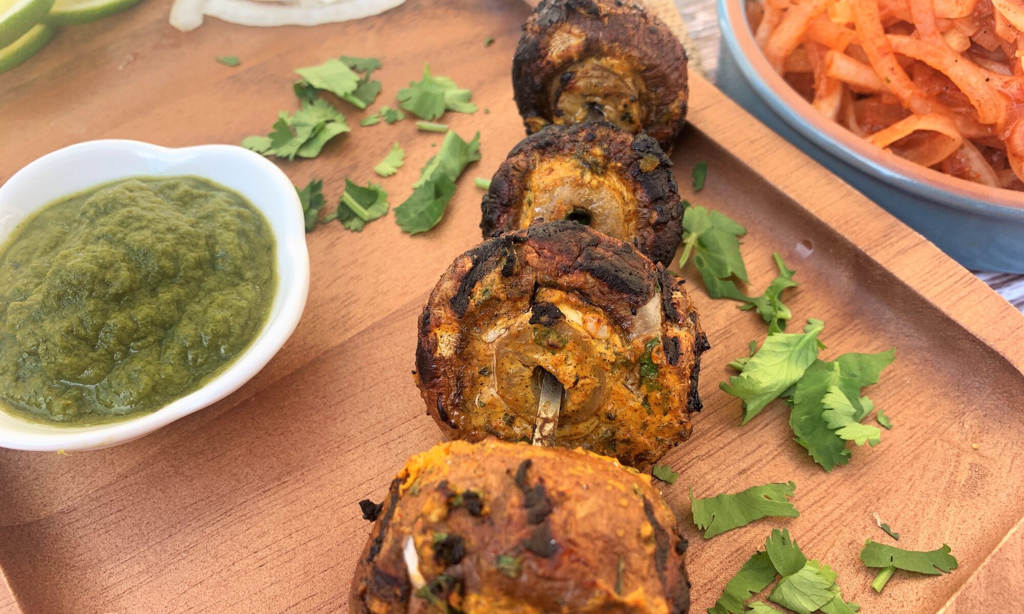 Tandoori Mushroom Tikka Recipe