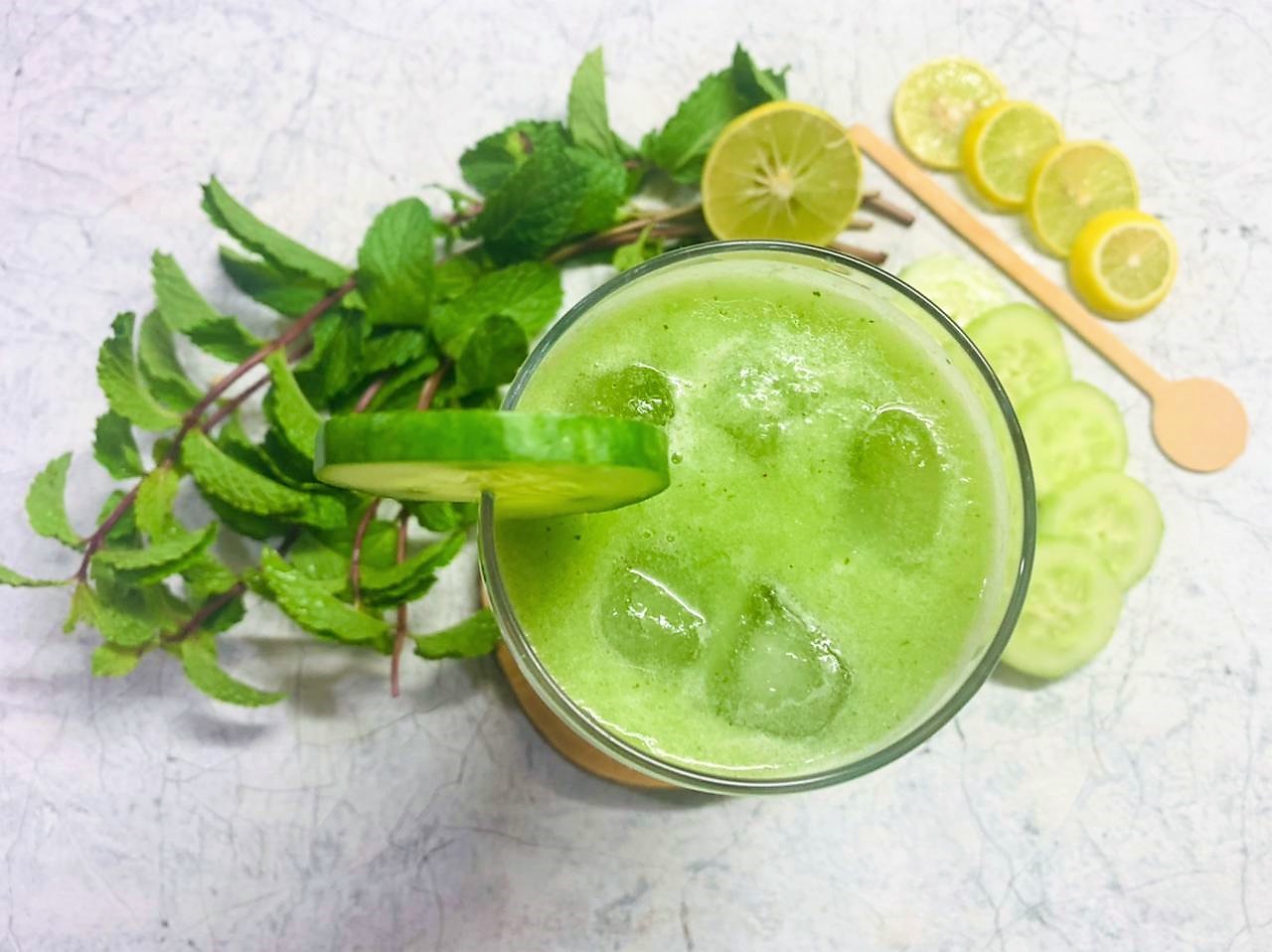 Cucumber Mint Cooler Recipe