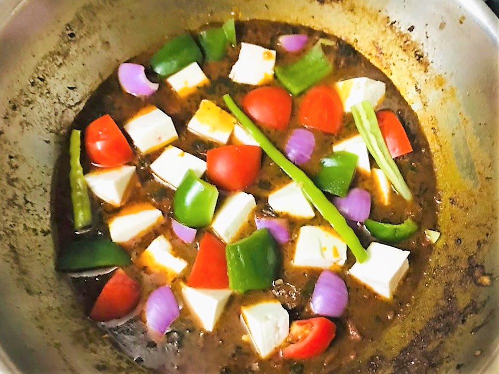 Paneer Kolhapuri Recipe