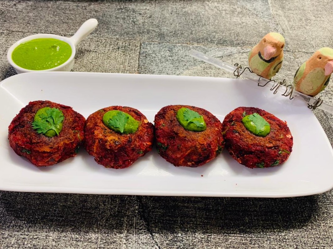 Spiced Beetroot Cutlet Recipe