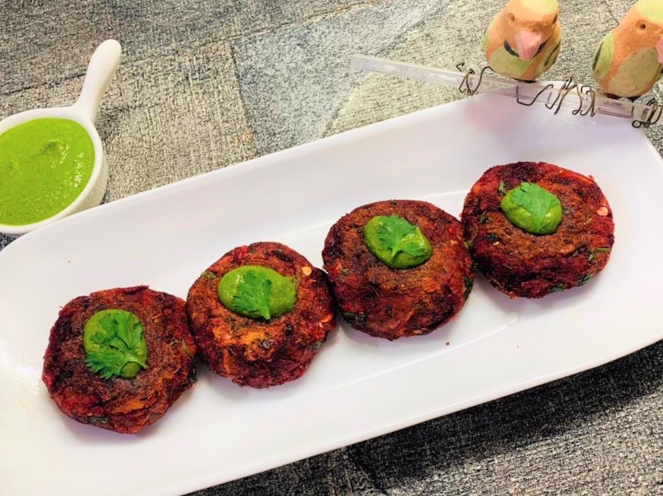 Spiced Beetroot Cutlet Recipe