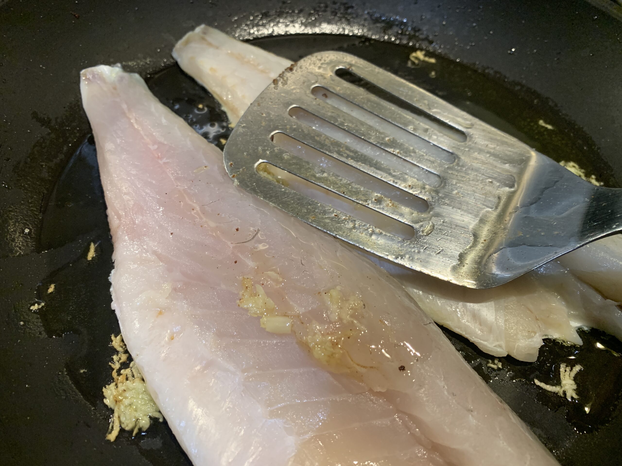 Pan-Fried Sea Bass in a Lemon Caper Sauce Recipe