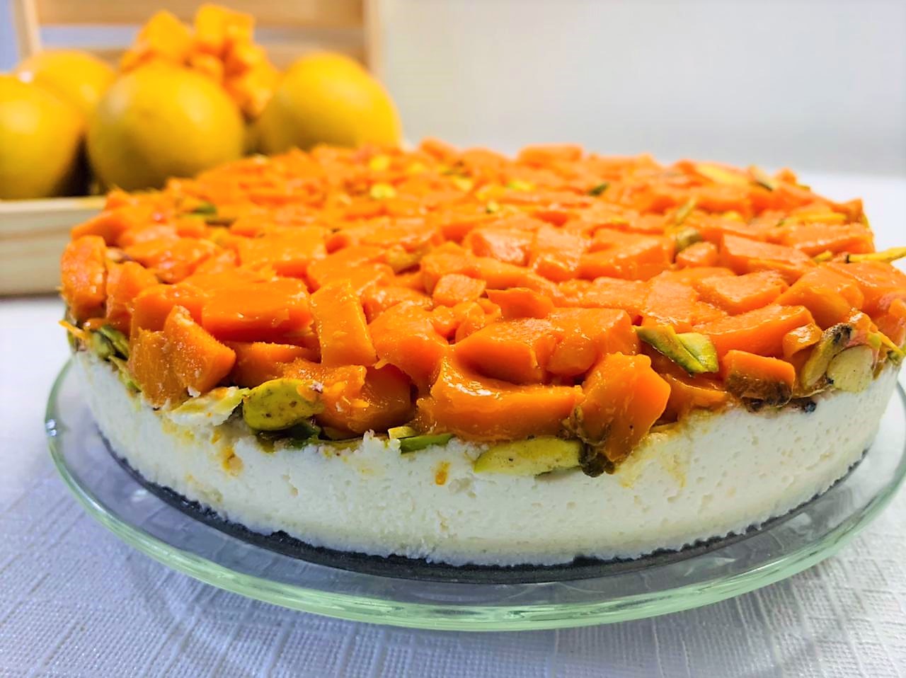 Mango Pistachio Sandesh Recipe