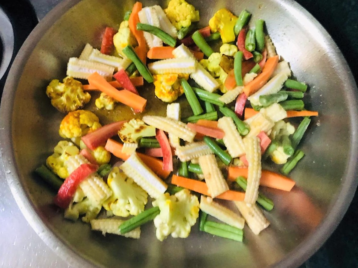 Vegetable Kadai Recipe