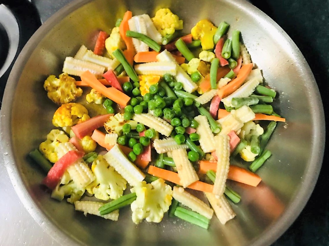 Vegetable Kadai Recipe