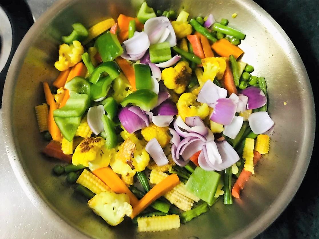 Vegetable Kadai Recipe
