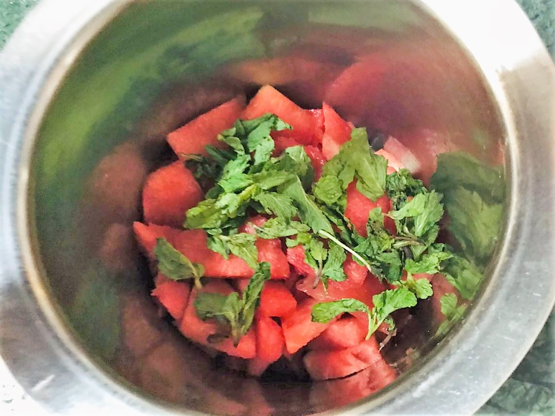 Watermelon Mint Cooler Recipe