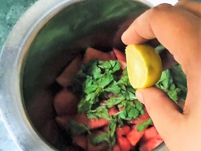 Watermelon Mint Cooler Recipe