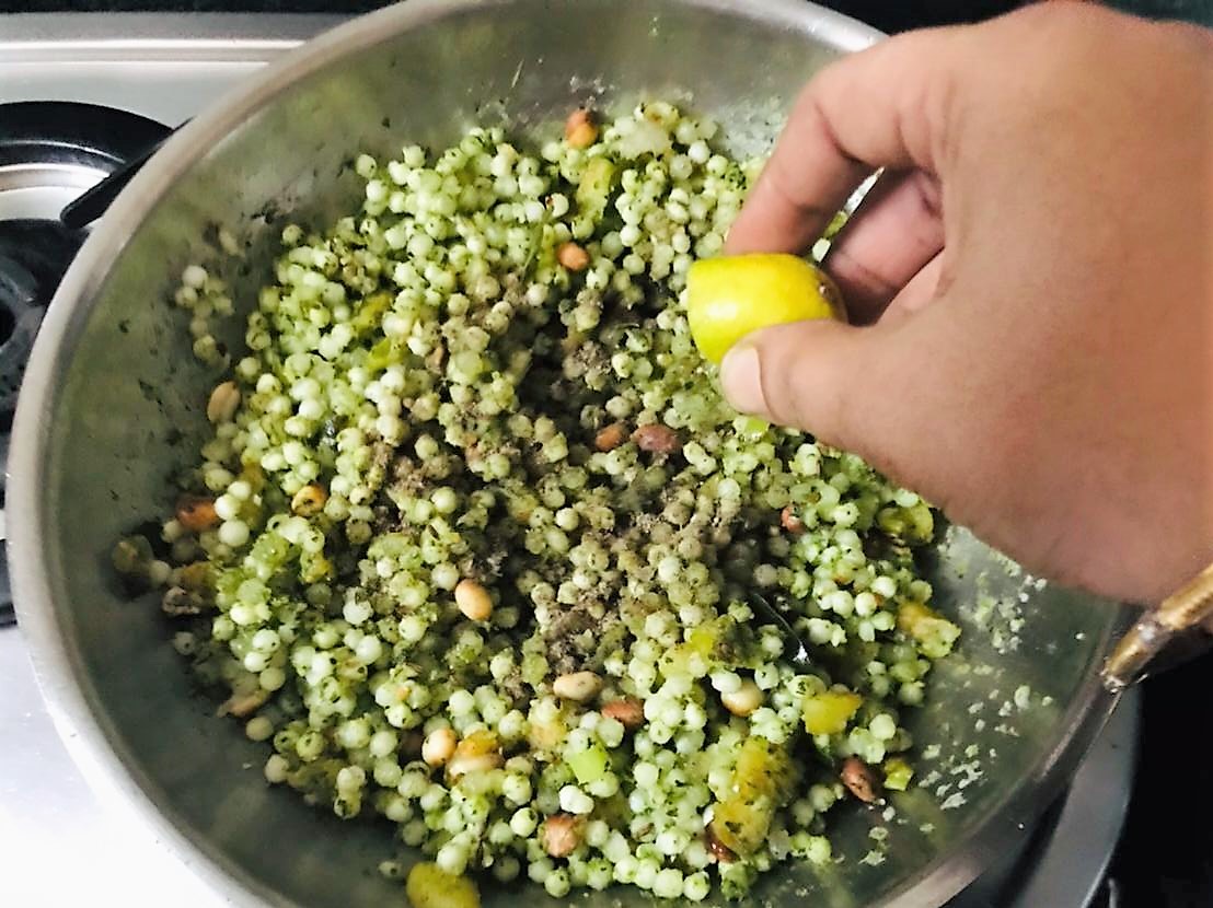 Hariyali Sabudana Khichdi Recipe