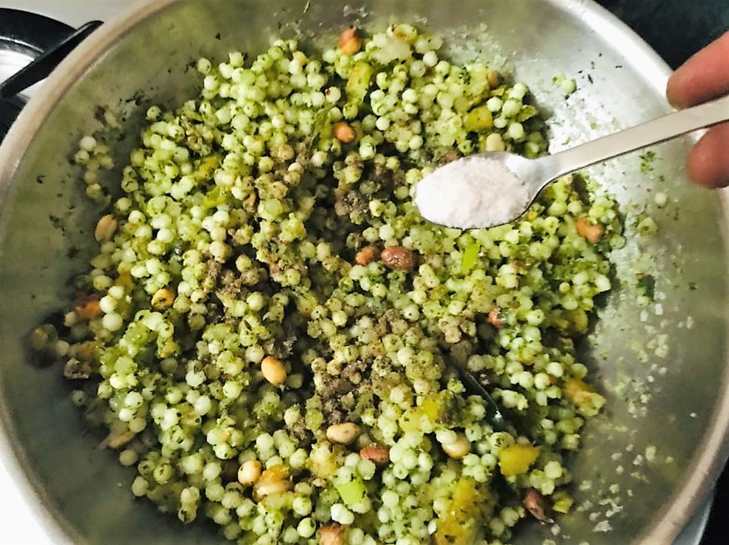 Hariyali Sabudana Khichdi Recipe