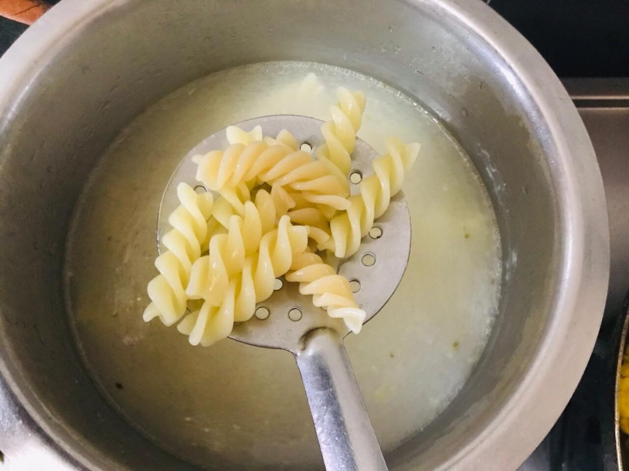 Creamy Vegetable Fusilli Pasta Recipe