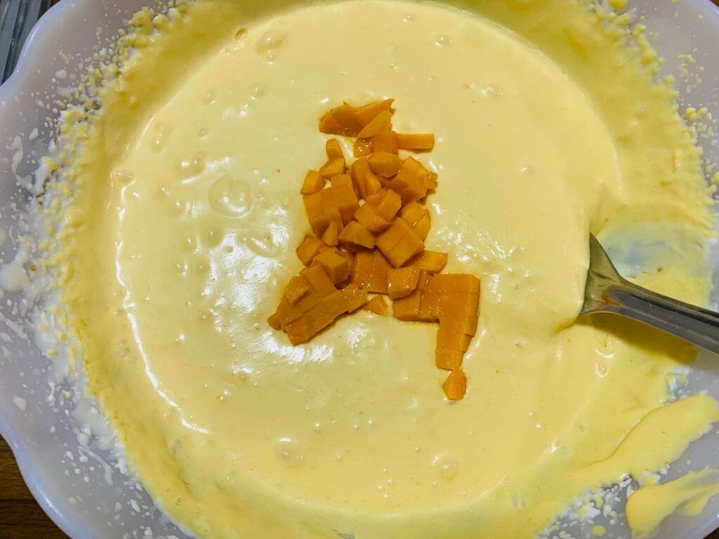 Eggless Mango Mousse Recipe