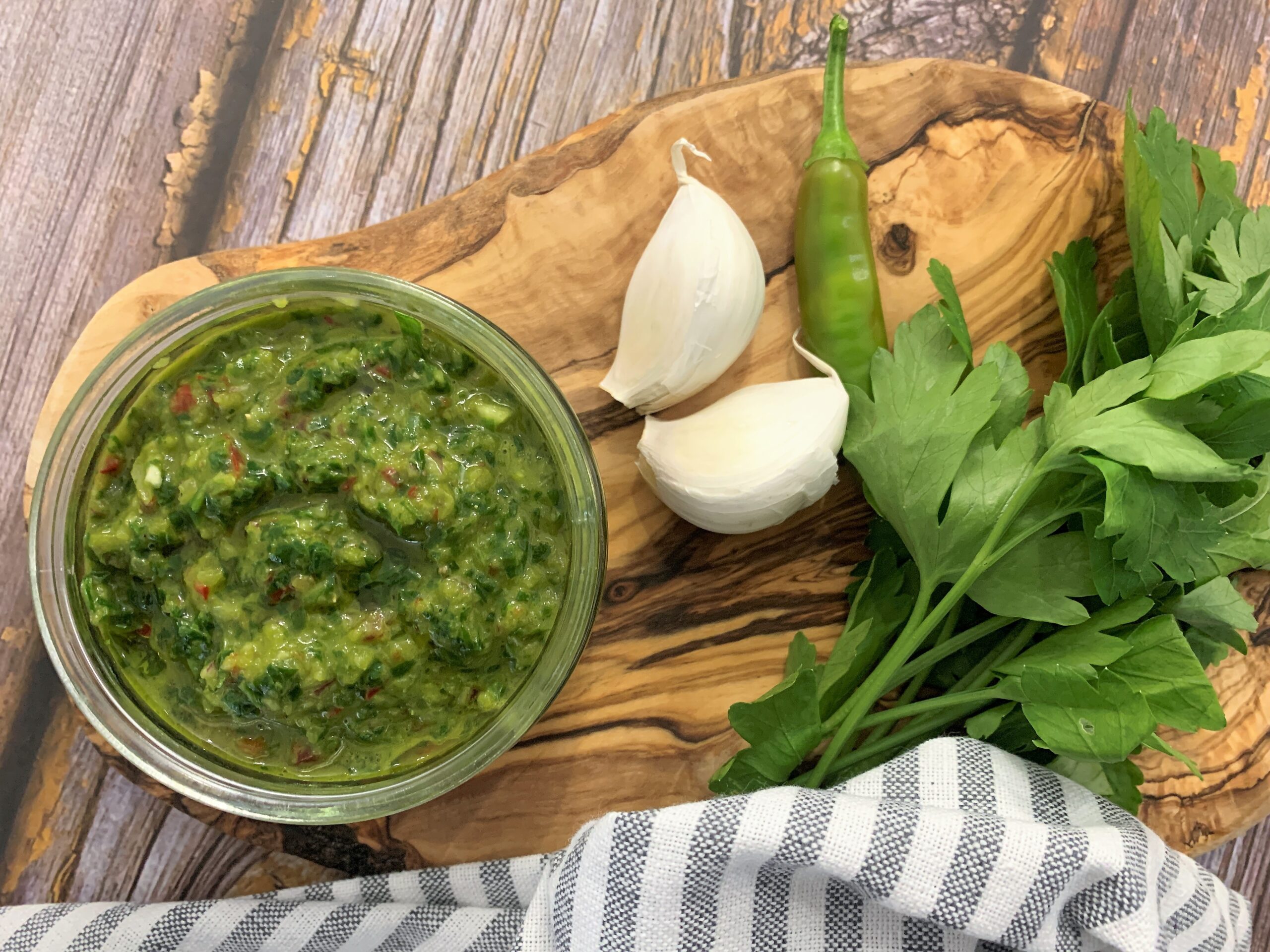 Smooth Chimichurri Verde Recipe