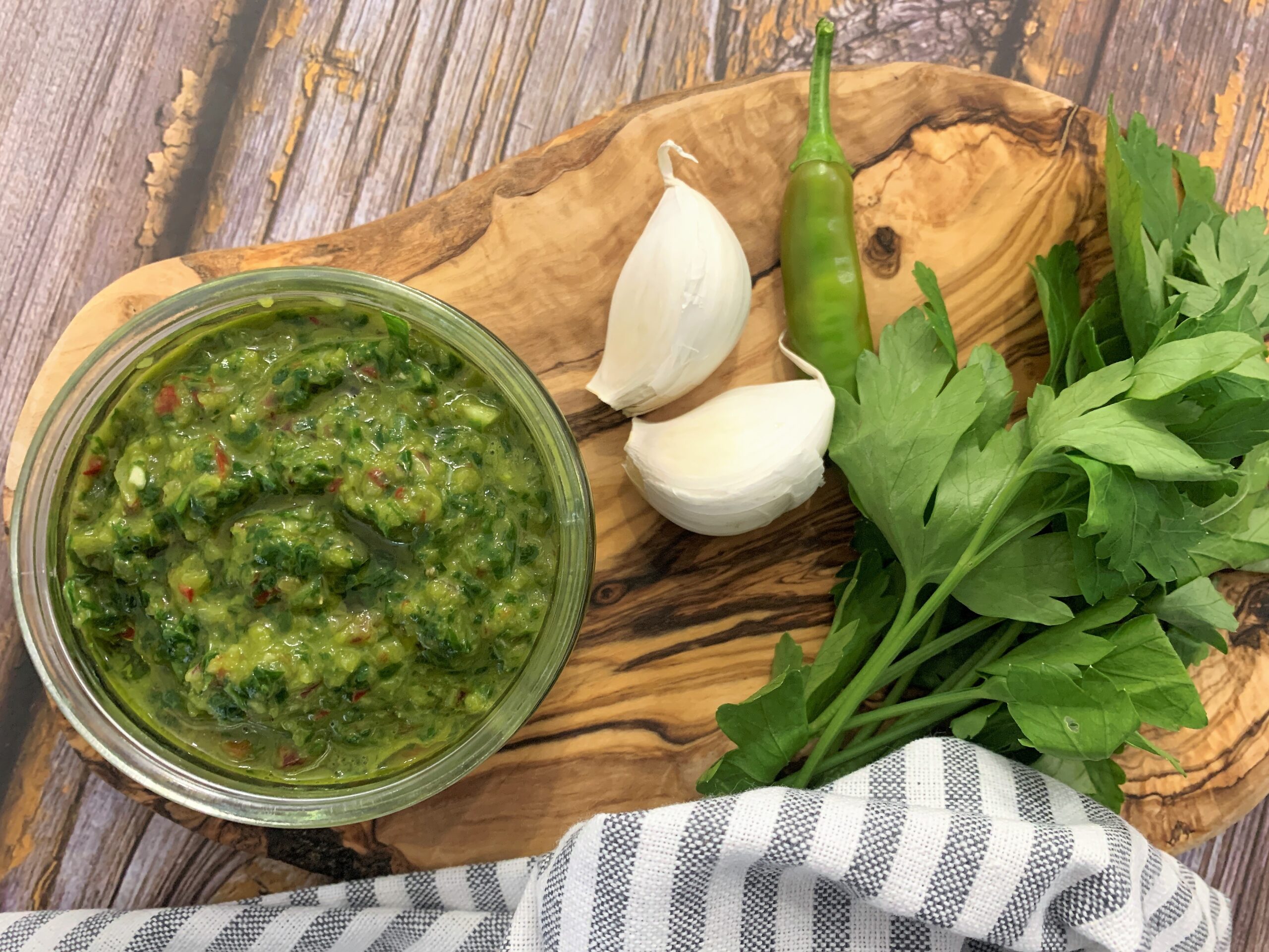 Smooth Chimichurri Verde Recipe