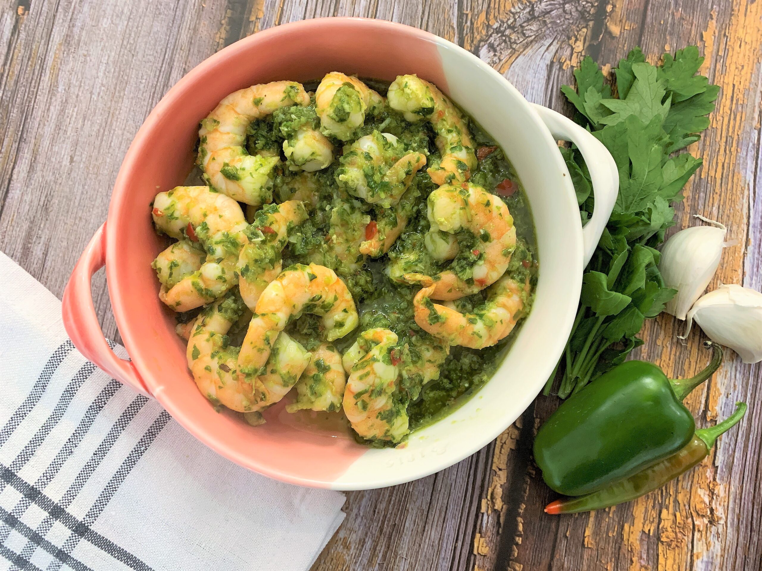 Simple Chimichurri Prawns Recipe