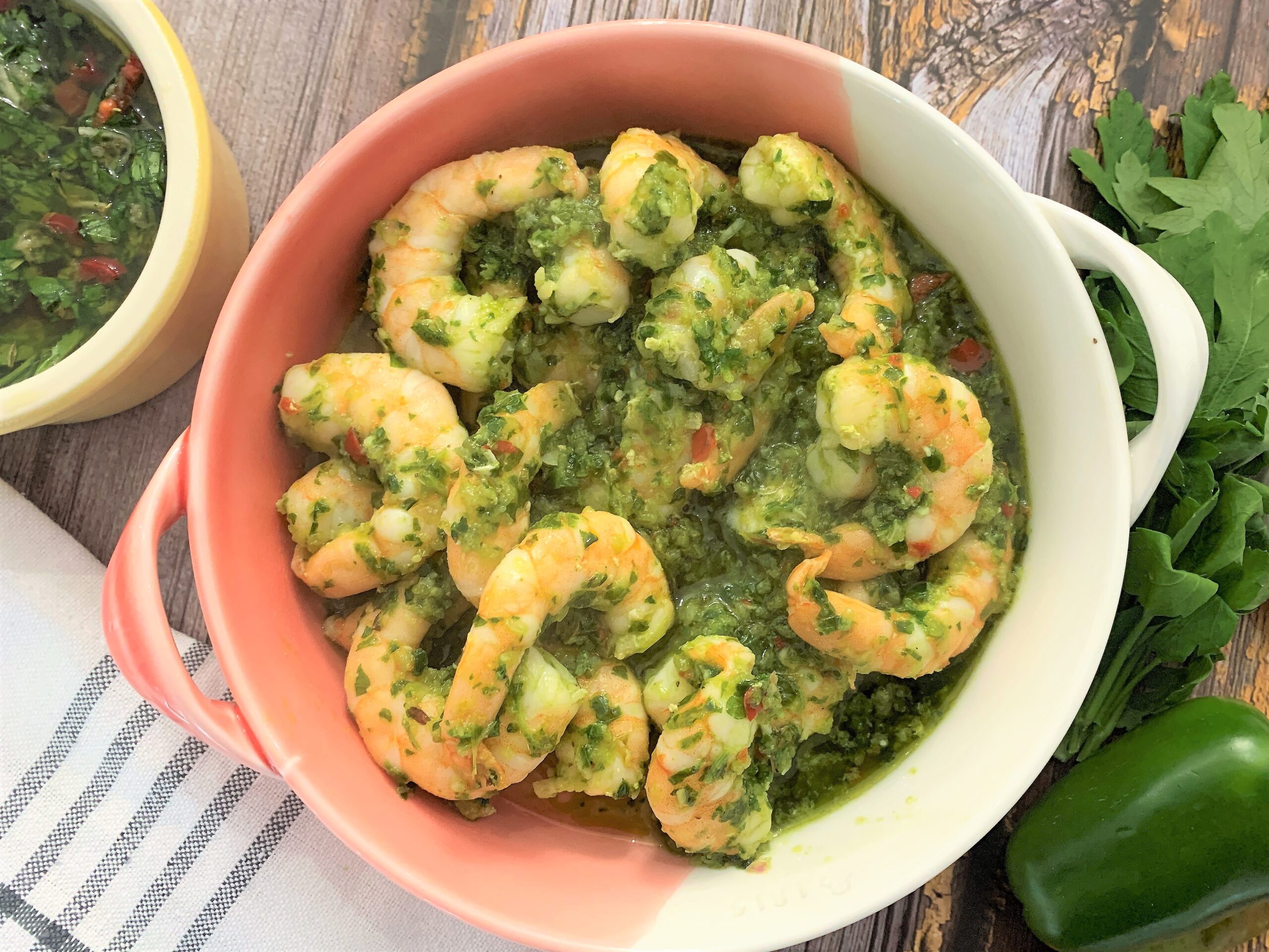 Simple Chimichurri Prawns Recipe