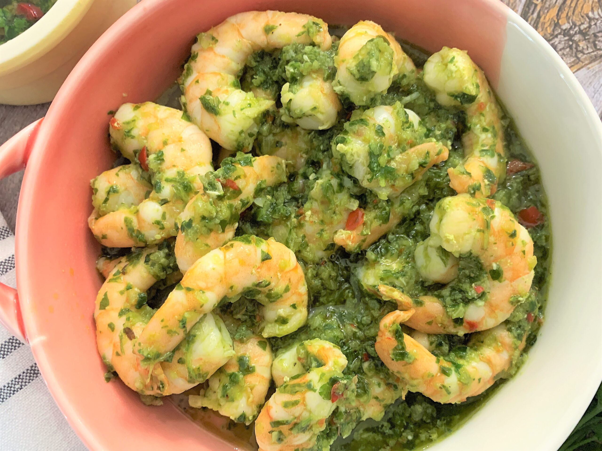 Simple Chimichurri Prawns Recipe