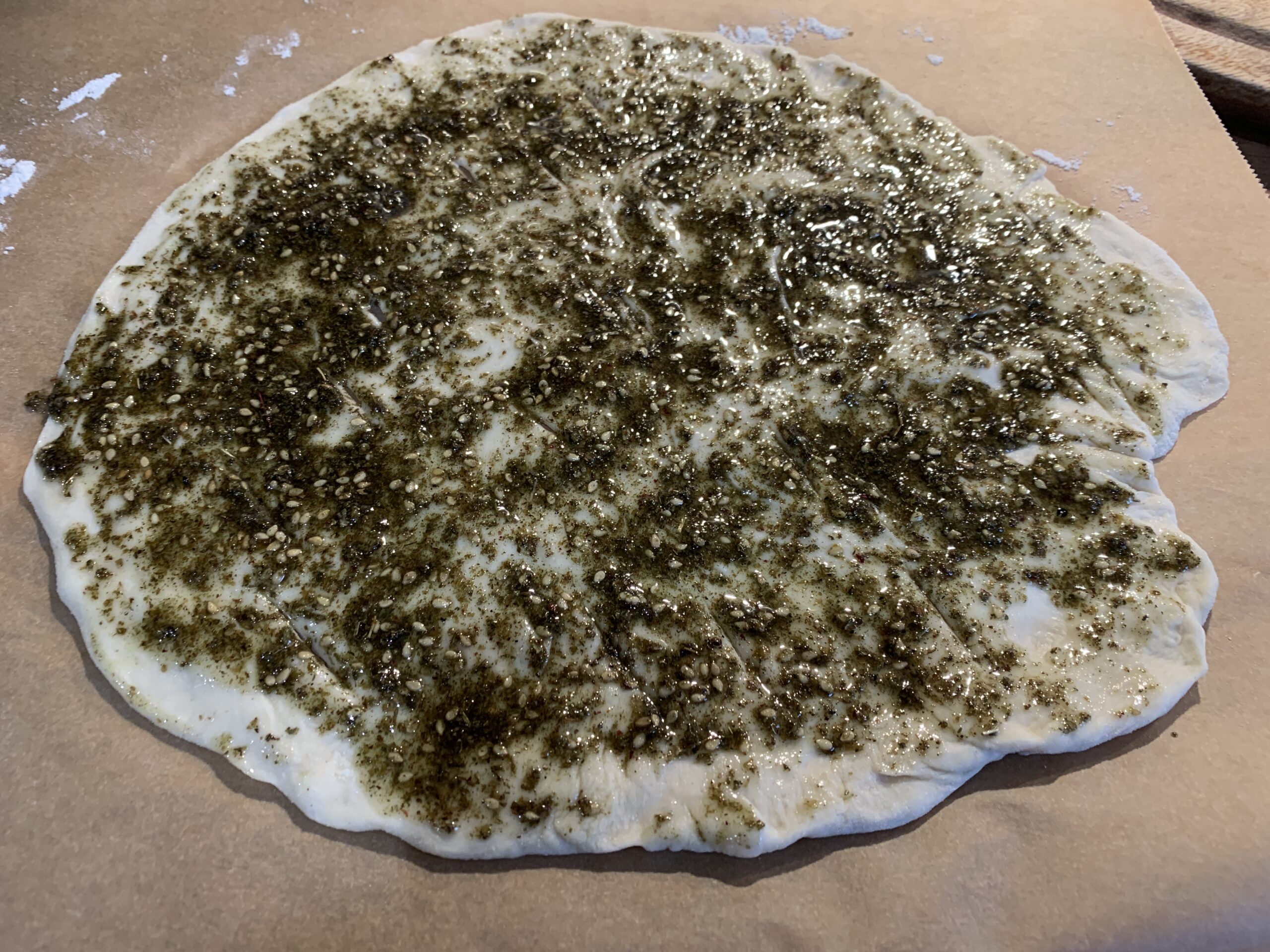 Lebanese Zaatar Man’oushe Recipe