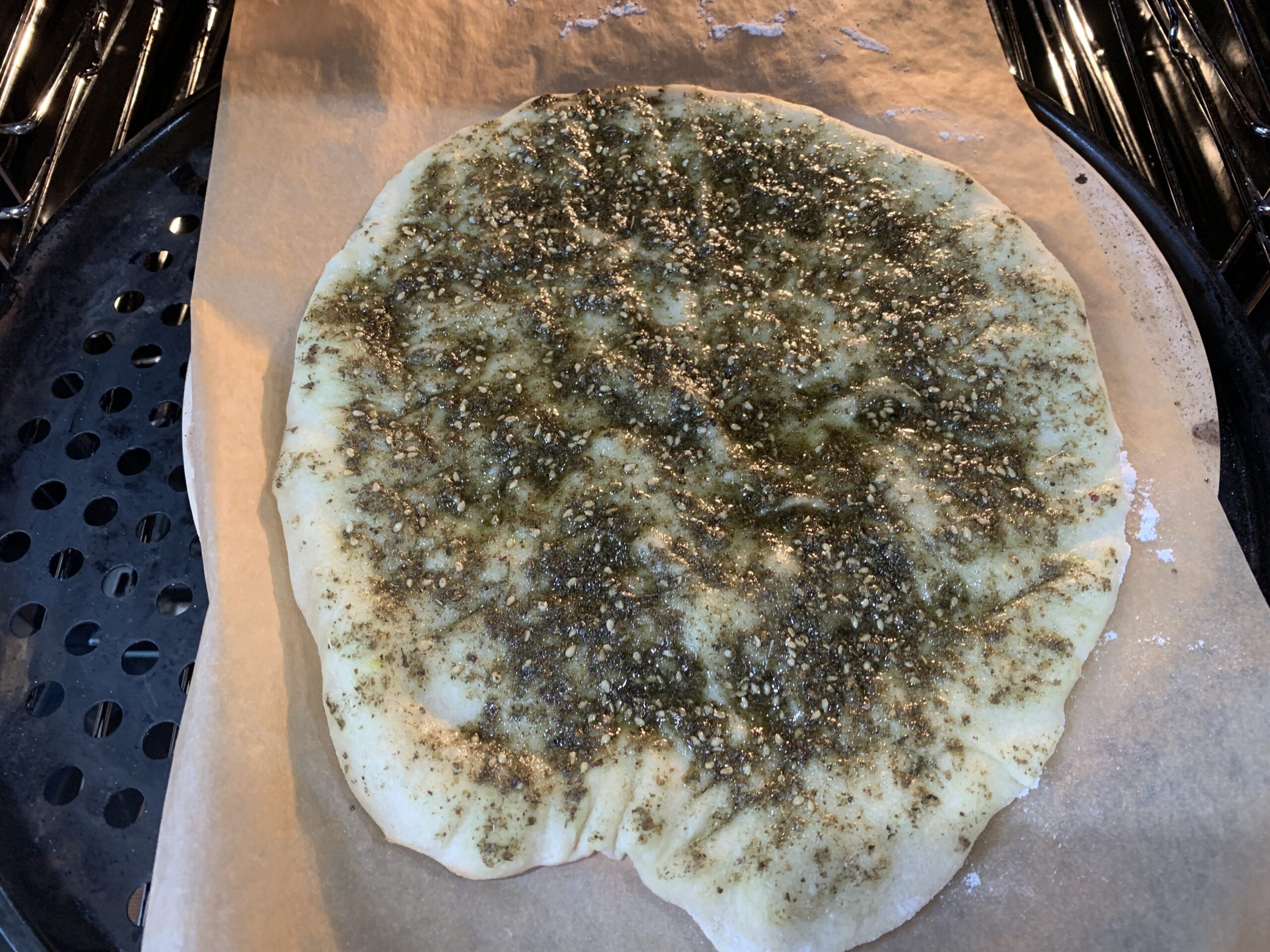 Lebanese Zaatar Man’oushe Recipe