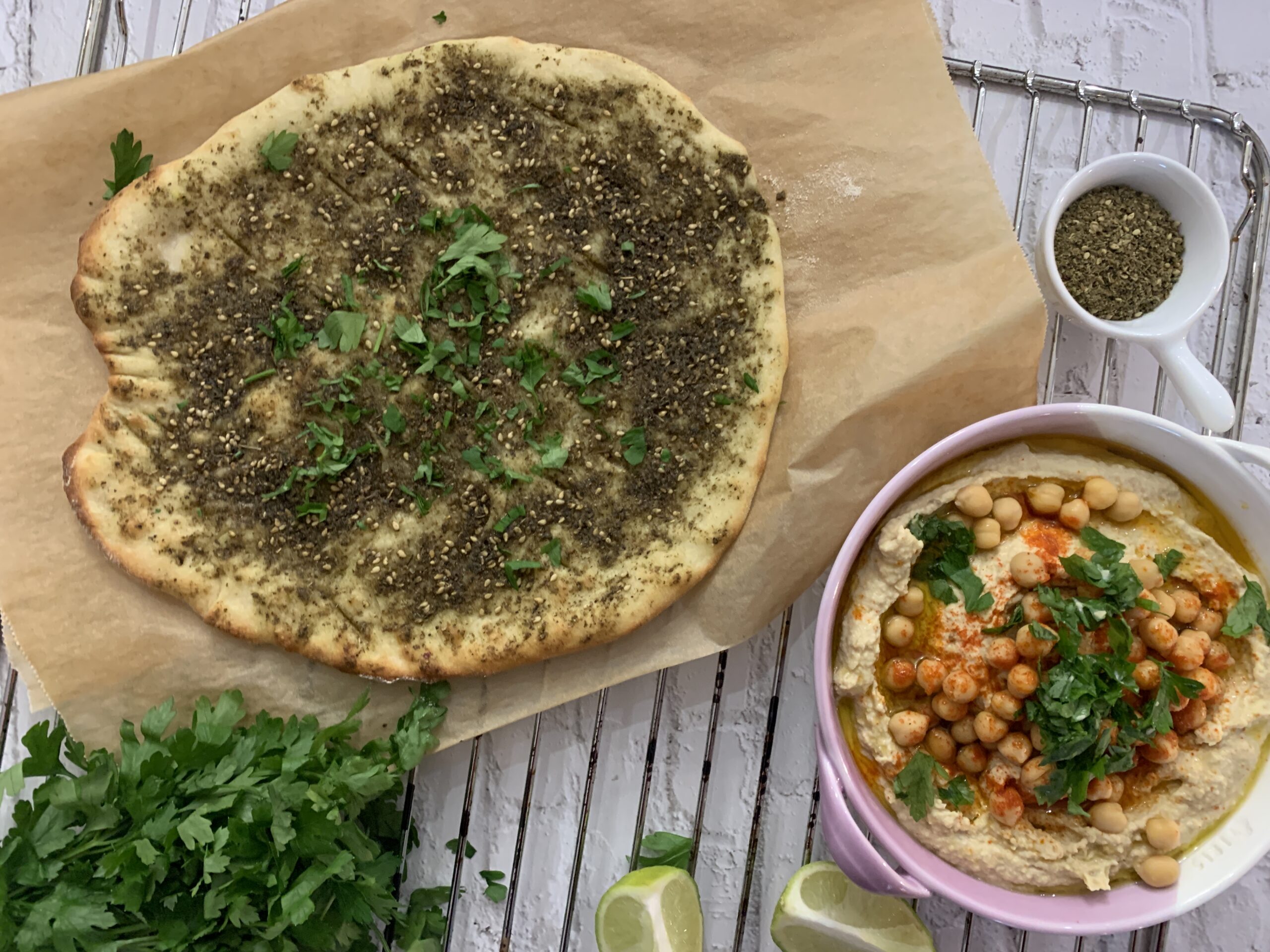 Lebanese Zaatar Man’oushe Recipe