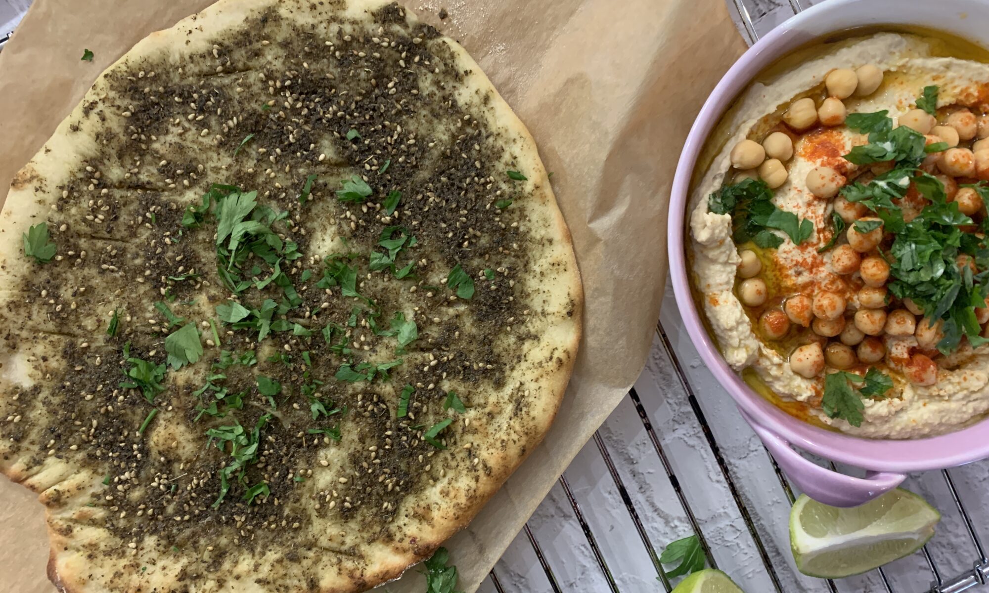 Lebanese Zaatar Man’oushe Recipe