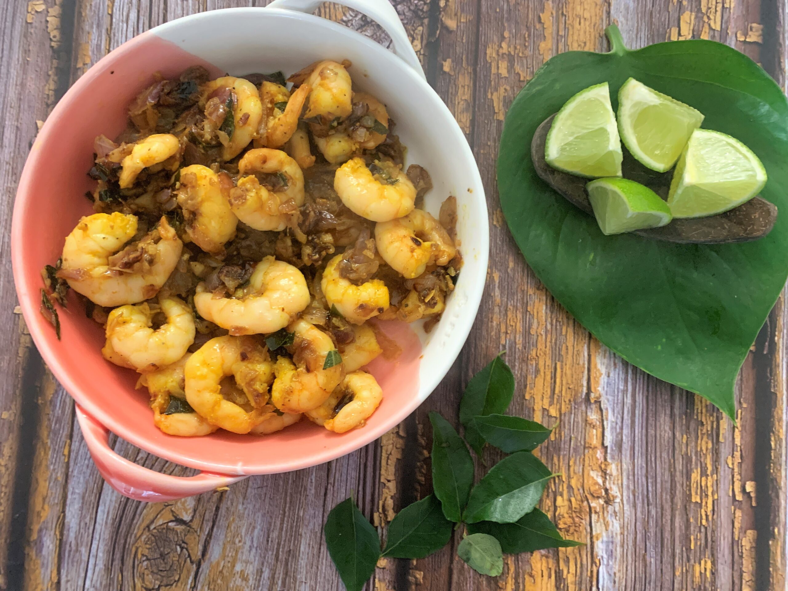 Prawns Pepper Fry Recipe