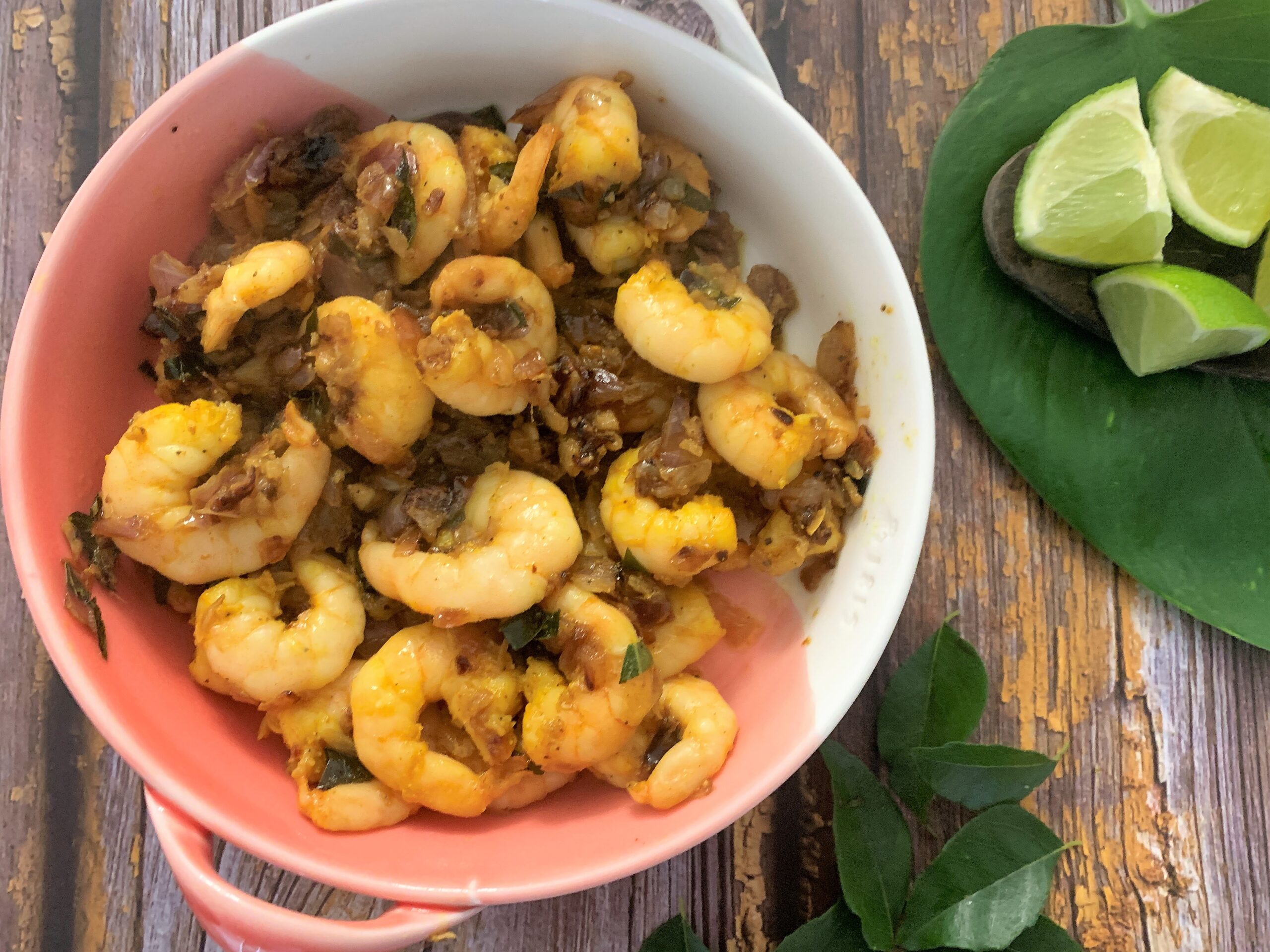 Prawns Pepper Fry Recipe