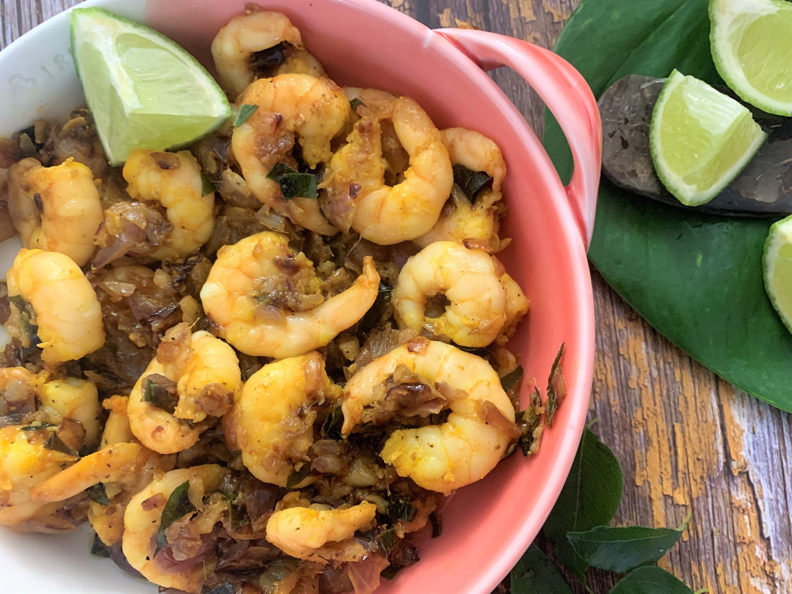 Prawns Pepper Fry Recipe