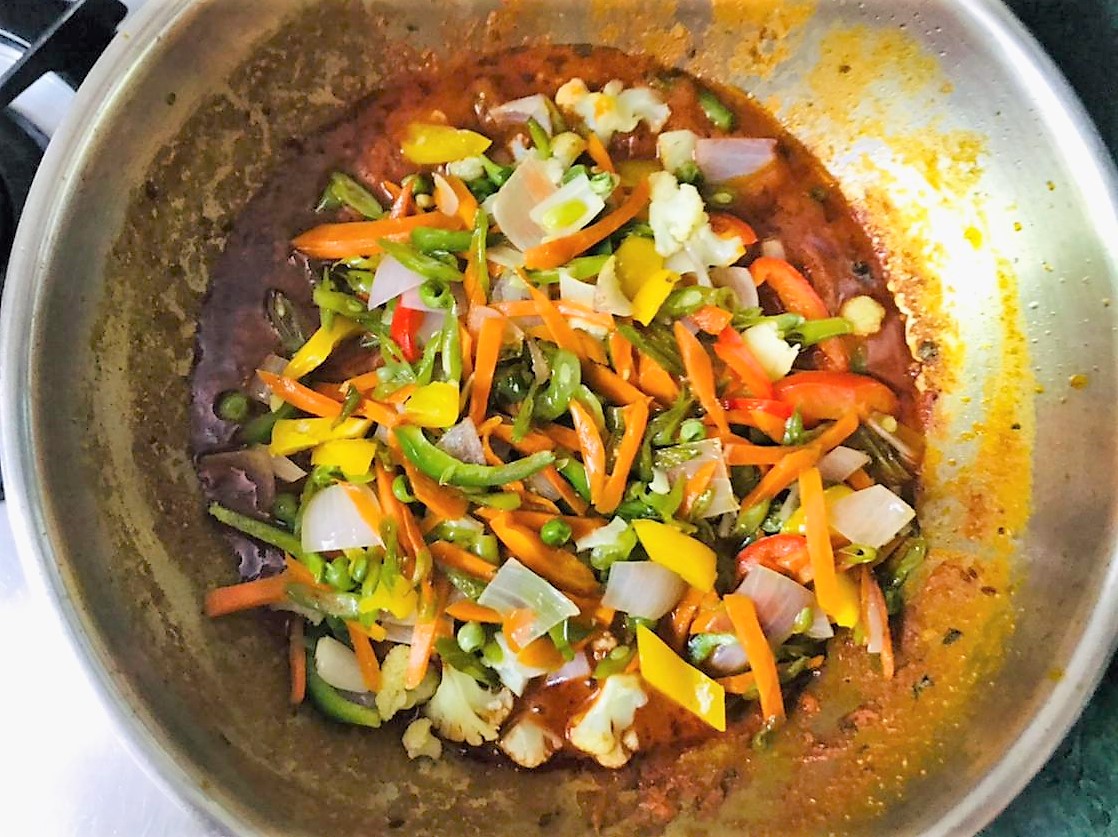 Vegetable Jalfrezi Recipe